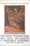 BOURDELLE Exposition Internationale des Arts Décoratifs Paris 1925