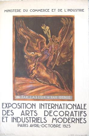 BOURDELLE Exposition Internationale des Arts Décoratifs Paris 1925