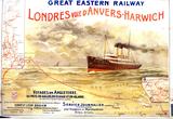 Great Eastern Railway Londres voie d'Anvers-Harwich
